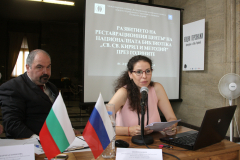 БЪЛГАРСКИ И РУСКИ СПЕЦИАЛИСТИ ОБМЕНИХА ОПИТ В ОБЛАСТТА НА РЕСТАВРАЦИЯТА И КОНСЕРВАЦИЯТА В НБКМ