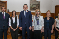 Директорът на Националната библиотека „Св. св. Кирил и Методий“ посрещна кмета на Подгорица