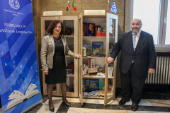 Националната библиотека откри литературен кът на Гърция в  Световния ден на гръцкия език