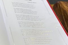 „Златната книга на песните“ може да бъде изложена в Националната библиотека преди Сорбоната