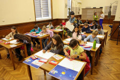 Час на класа в Национална библиотека „Св. св. Кирил и Методий“