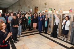 Финландия влезе през парадния вход на Националната библиотека с много книги в най-новия 43-ти литературен кът на страната