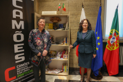 Литературният кът на Португалия открит в Националната библиотека е последният за 2025 година