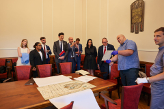 Директорът на Националната библиотека посрещна делегация от Конгреса на САЩ