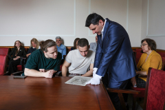 Националната библиотека „Св. св. Кирил и Методий“ бе домакин на третото събитие по проекта „На гости за 1 час“
