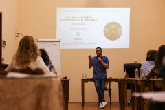 Есенните ателиета по творческо писане в Националната библиотека стартираха със среща с писателя Владимир Полеганов