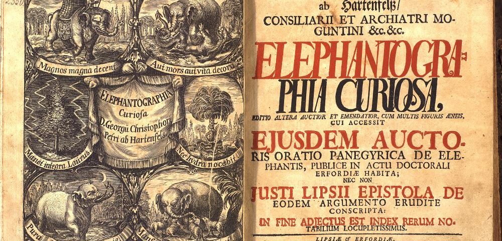 "ELEPHANTOGRAPHIA CURIOSA" ИЛИ ВСИЧКО ЗА СЛОНА ОТ МИТОЛОГИЯТА ДО НАУКАТА