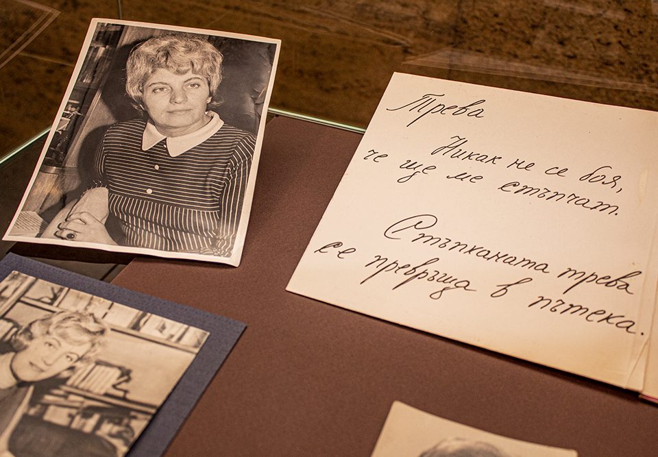 Блага Димитрова: кръвна спойка между борба и поезия