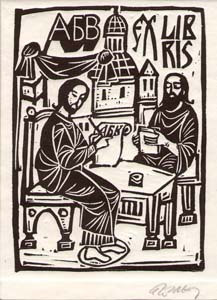 КУЛЕКОВ, Пенчо. Exlibris АБВ, ГрЕл4